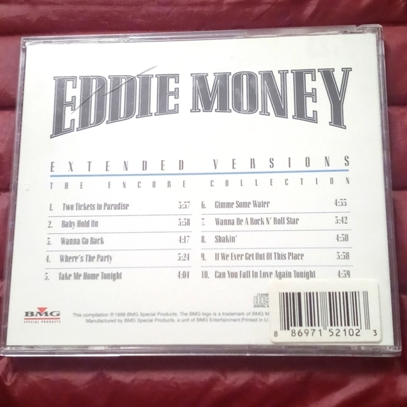 Eddie money extended versions CD - Picture 2 of 4